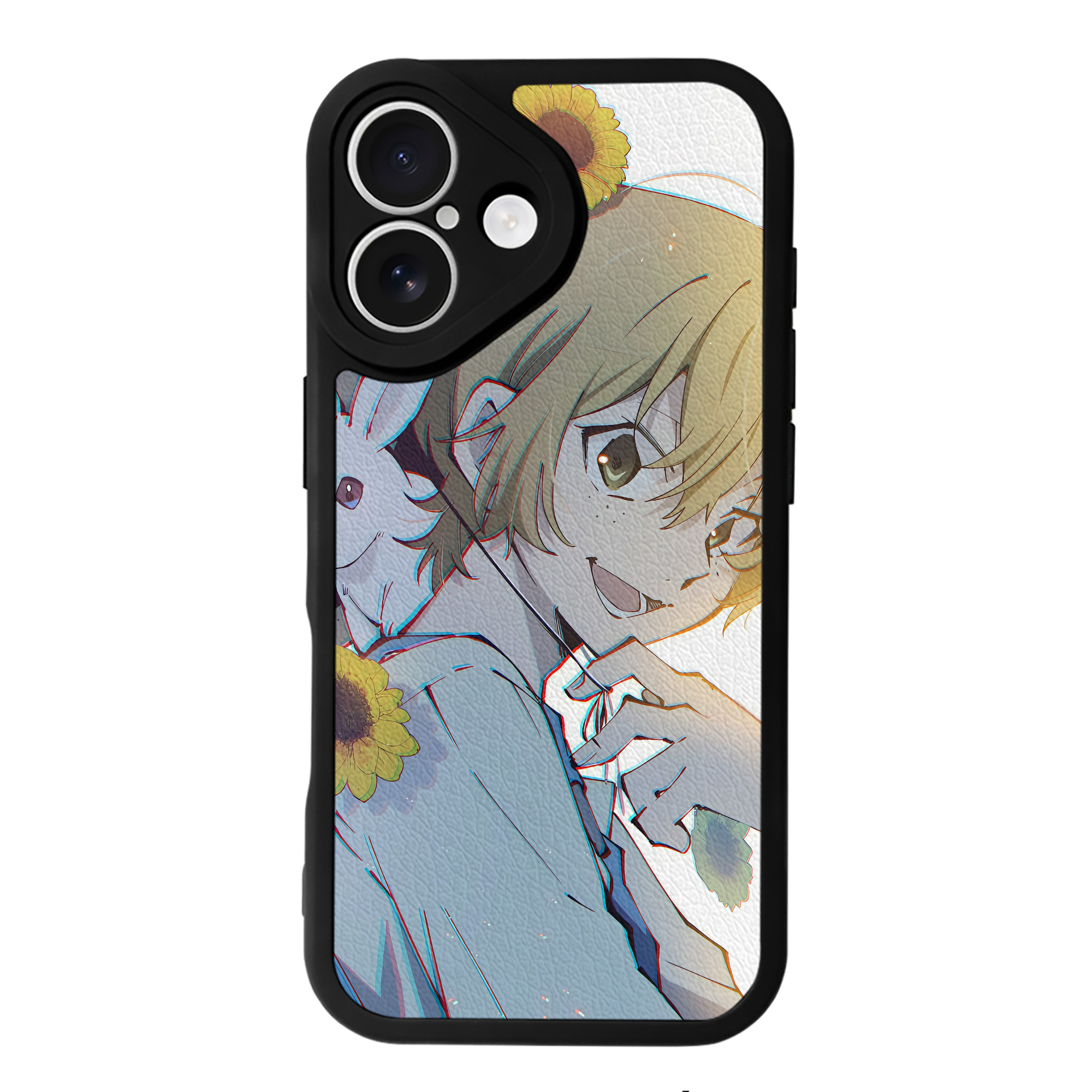 （画像用） 文豪ストレイドッグス Bungo Stray Dogs 【iPhone 16シリーズ対応】シリコンスマホケース（レザー調） 材質：シリコン